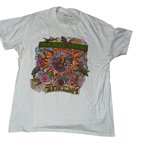 Sublime Other - Sublime vintage retro hope to freedom t-shirt large L